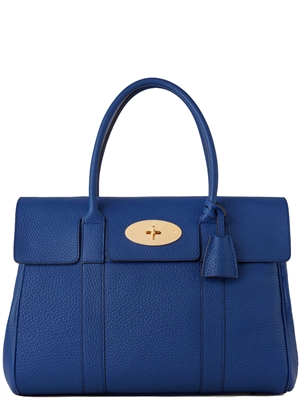 Mulberry Bayswater Pigment Blue Heavy Grain